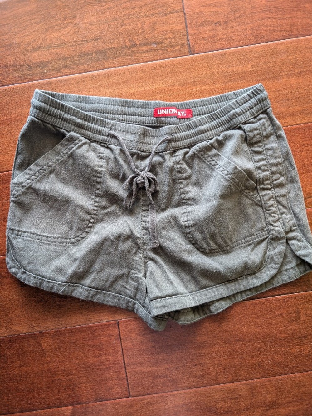 Unionbay Olive Green Drawstring Shorts
